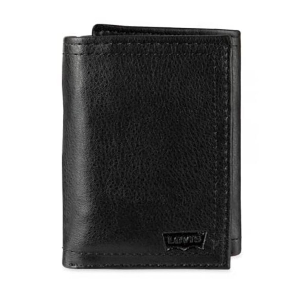Slim Trifold Wallet for Men RFID ID Window